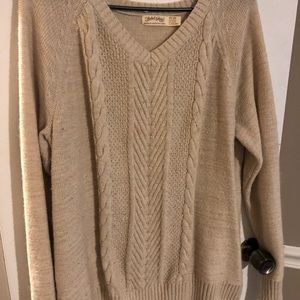 Tan sweater